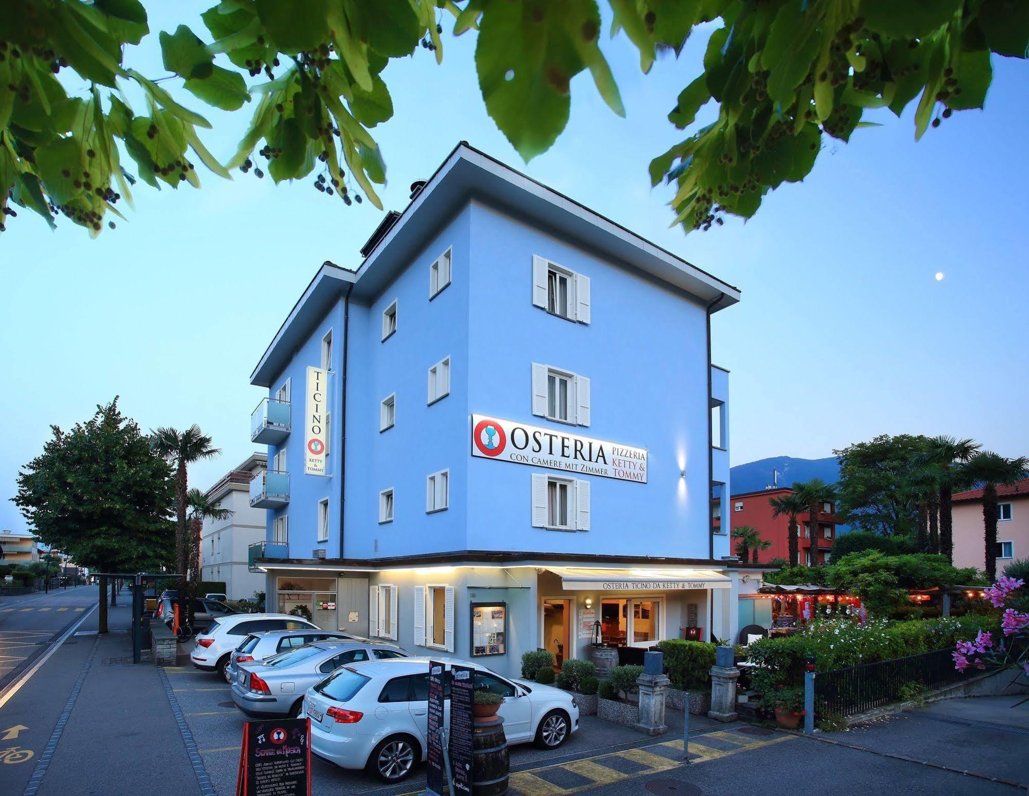 Osteria Ticino By Ketty & Tommy Hotell Ascona Exteriör bild